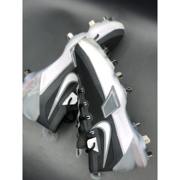 Nike Force Zoom Trout 9 Elite Metal Black Baseball Cleats FB2906-001, Mens Sz8 main image 5
